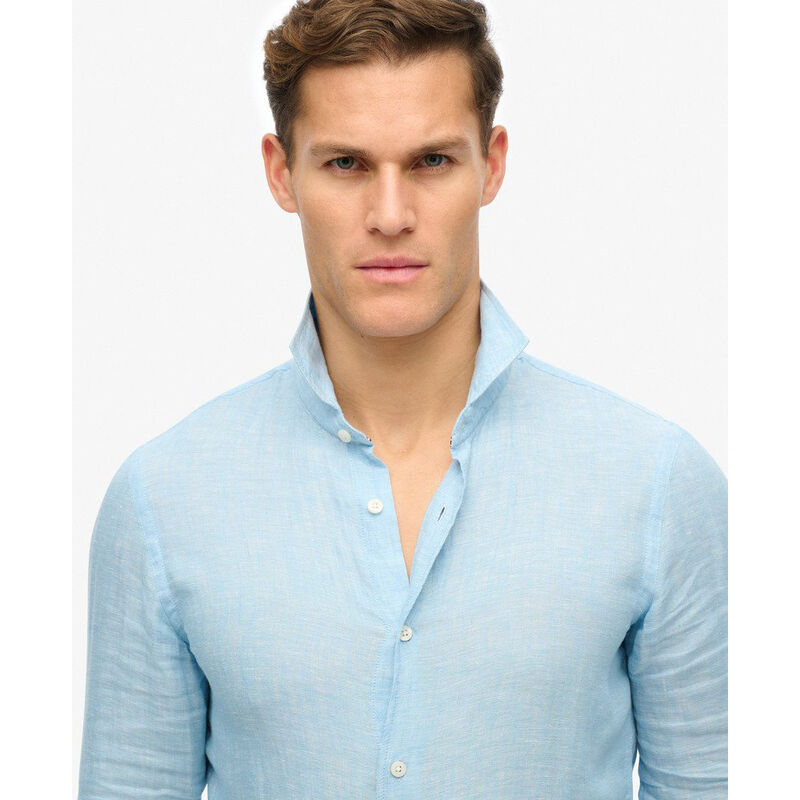 Superdry Vacation L/S Linen Shirt image number 2